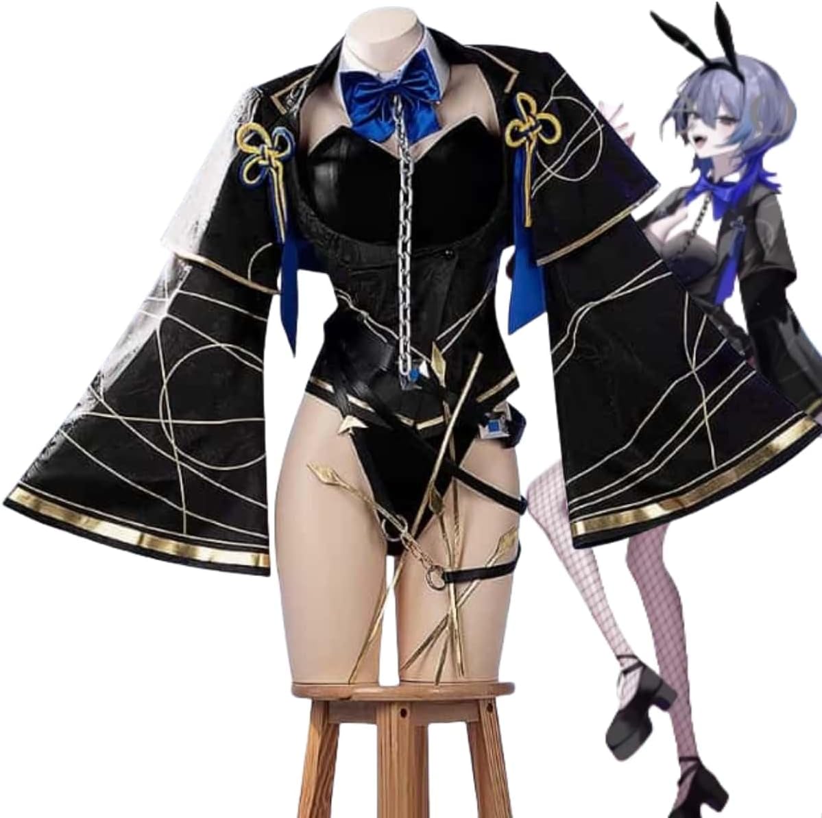 卜ンガ] バーチャル 小柳ロウ バニーガール cosplay コスプレ衣装 小柳